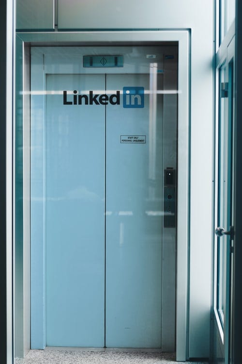 LinkedIn Door