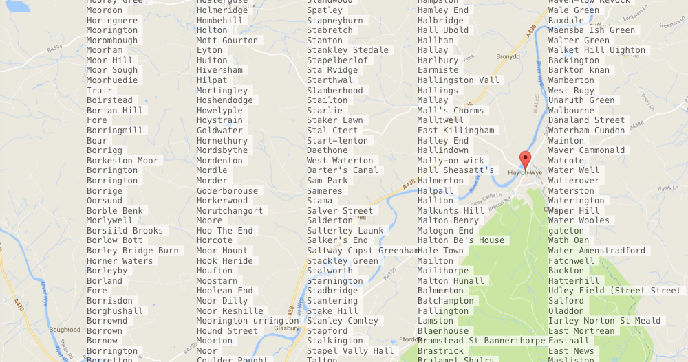 I trained an A.I. to generate British placenames | by Dan Hon | Medium