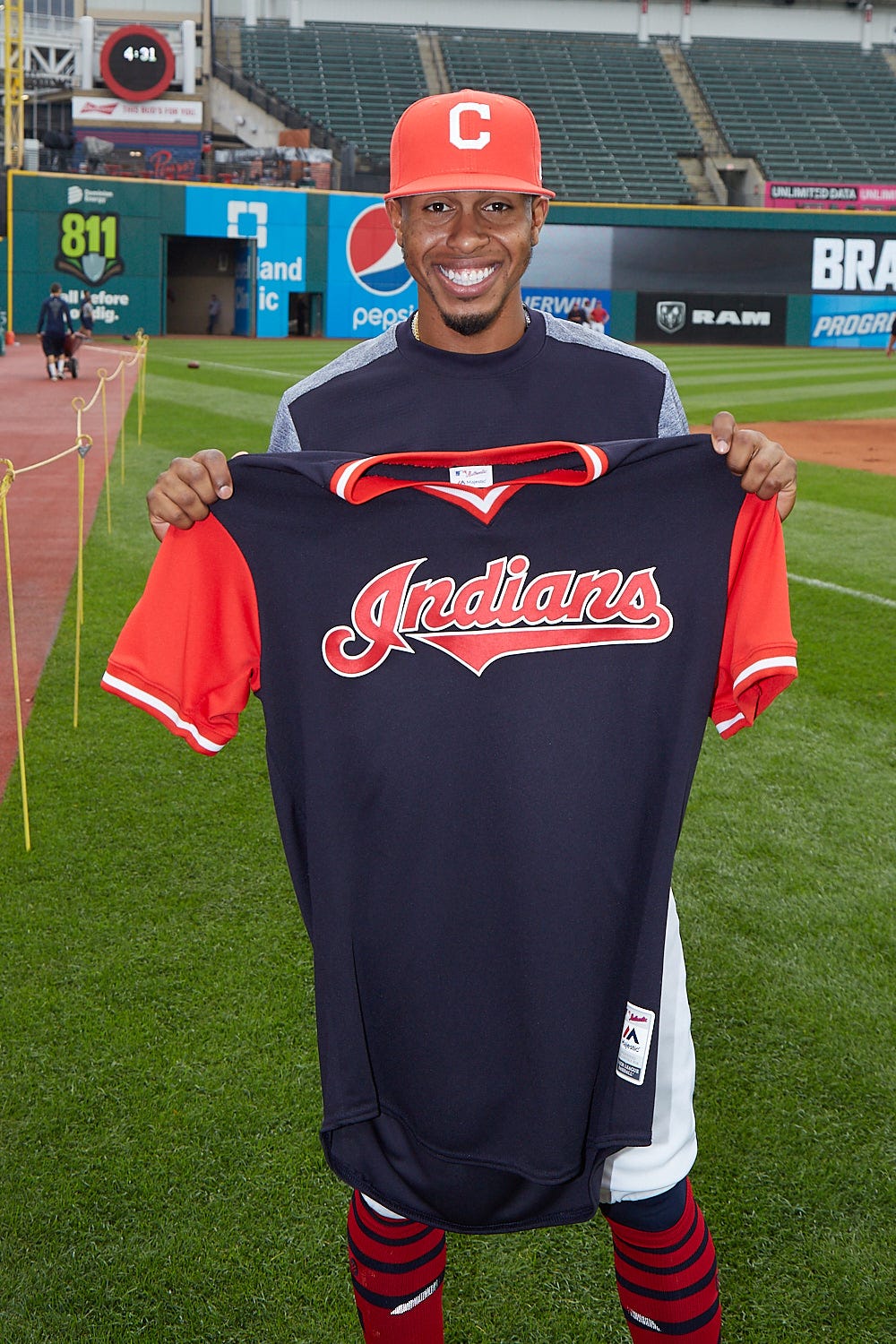 indians players weekend jerseys