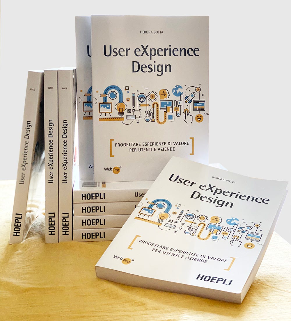 L Esperienza Di Scrivere Un Libro Di Un Designer Di Esperienze By Debora Botta Uxlab It Medium
