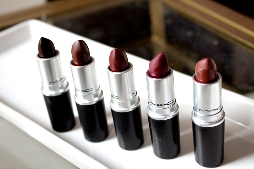 the top 5 mac lipsticks for dark skin