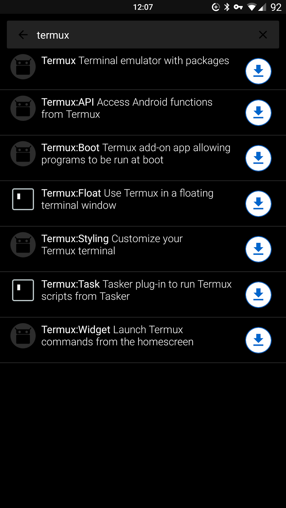 termux droid