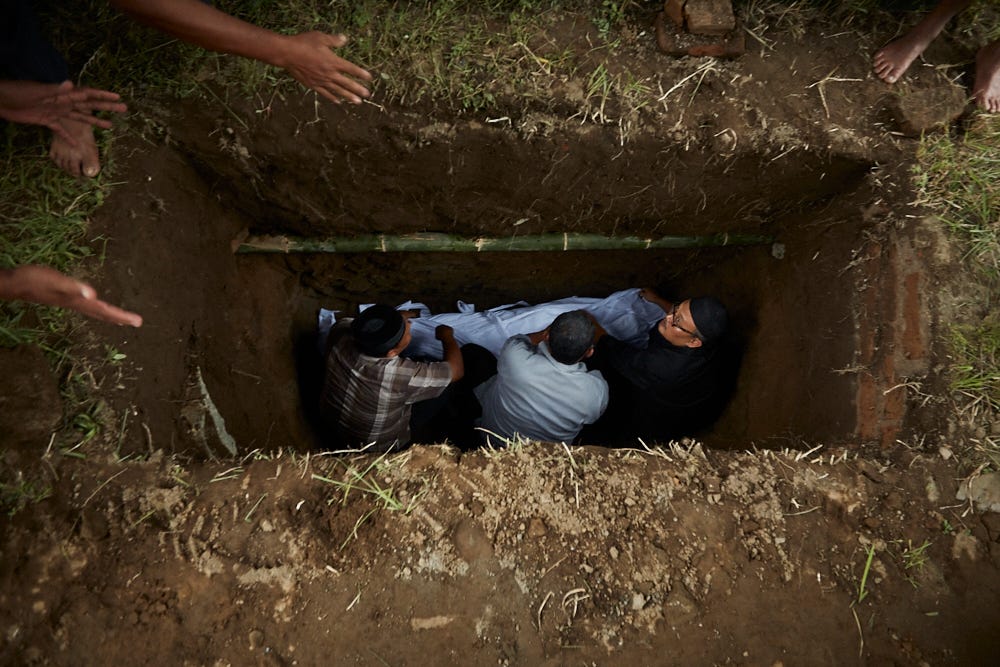 The Faith of a Burial. I hurried down the cold hospital… by Sakeena