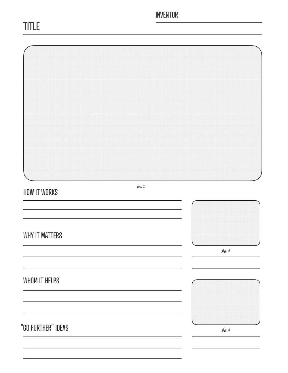 Draw with your daughters: The Inventor’s Worksheet - James Buckhouse