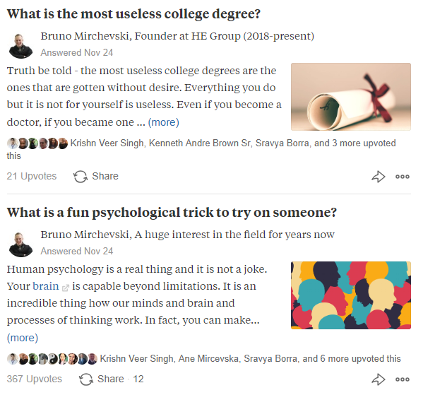 Quora Roadmap Everything You Should Know Updated By Bruno He Mirchevski The Logician Medium