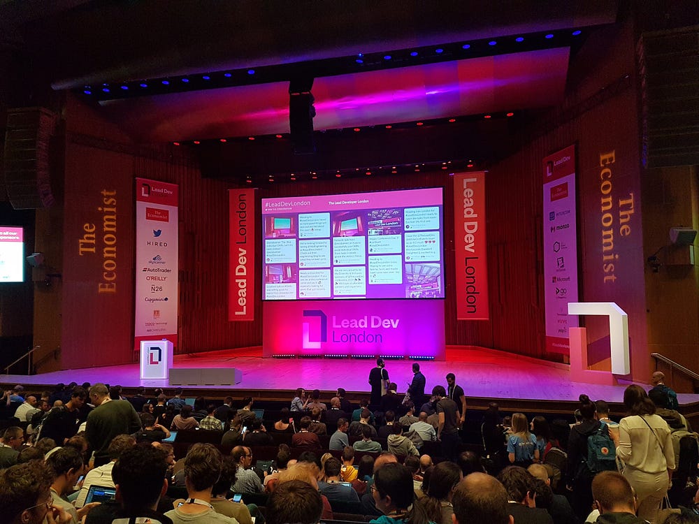 What I learned at the Lead Dev Conf London 2019 - The Startup - Medium