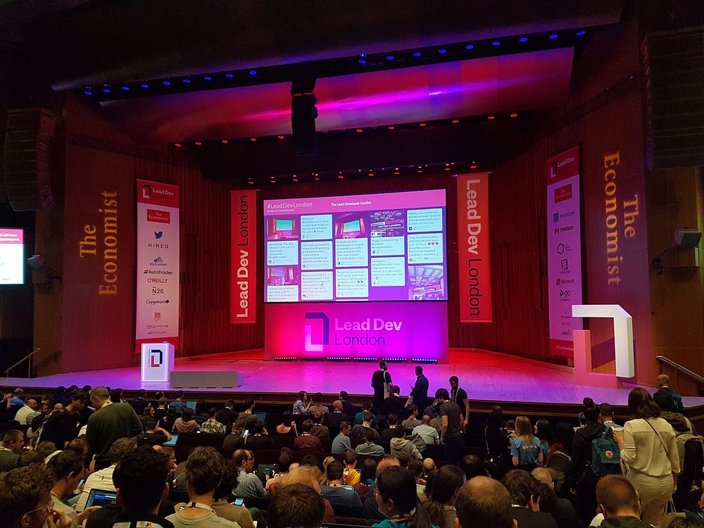 What I learned at the Lead Dev Conf London 2019 The Startup Medium