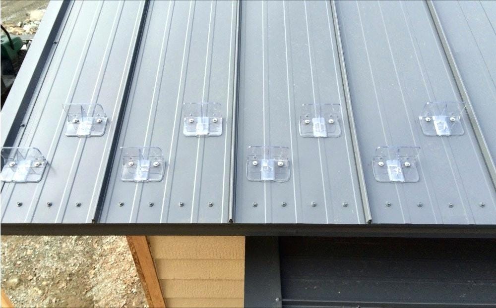 Metal Roof Snow Guards with lifetime warranty SnoBloxSnoJax by