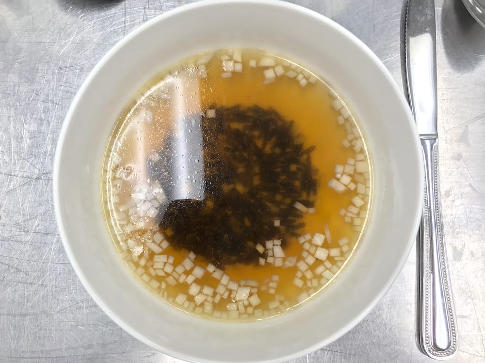 Culinary School week 9 Duck, Duck, Chicken Consomme and Asian Cuisine