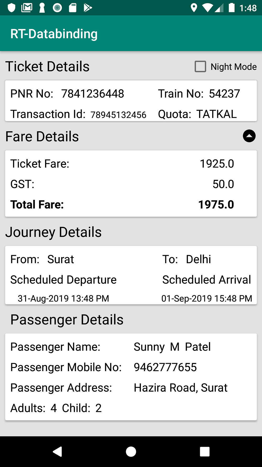 Android Data Binding And ViewModels In Perspective — PART 1 by