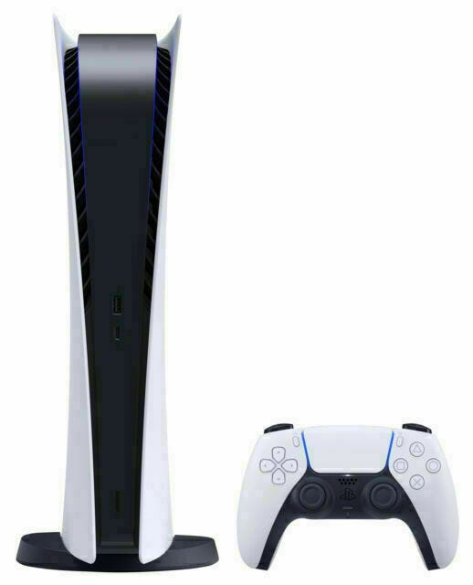 A PlayStation 5 controller alongside a DualSense Controller.