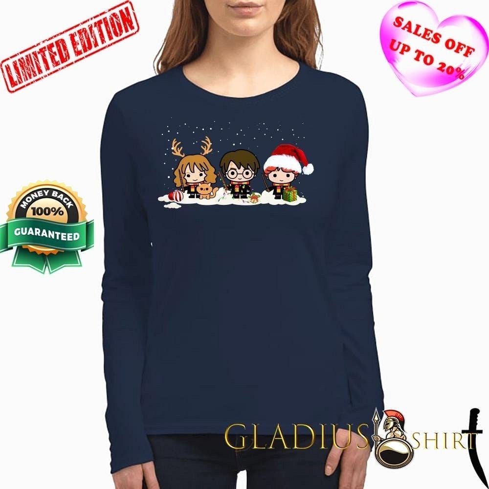 Featured image of post Happy Christmas Harry Potter Shirt / Shop the latest harry potter christmas products from www.vivideditions.com, pixie paper store, etzetra and more on wanelo, the world&#039;s biggest christmas, gift, hogwarts, harrypotter, muggle.