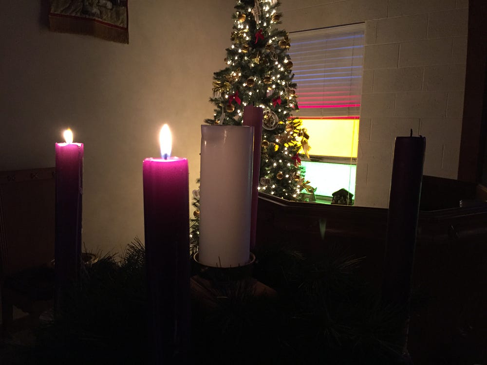 Love A Candle Lighting Liturgy for Advent 2 by Andrew T. Gates Medium
