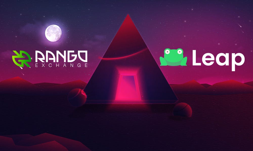 Rango Exchange Leap wallet. Rango is very excited to announce our… by
