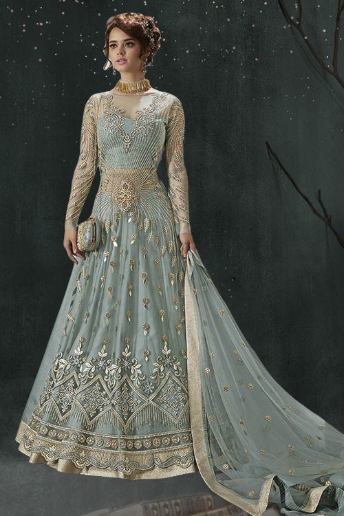ghagra gown