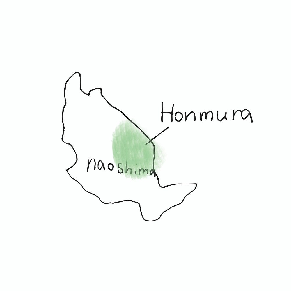 直島 おすすめグルメをイラストで紹介します 直島にも行ってきました By Nib Medium