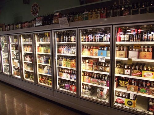Healthy Hippie beer selections