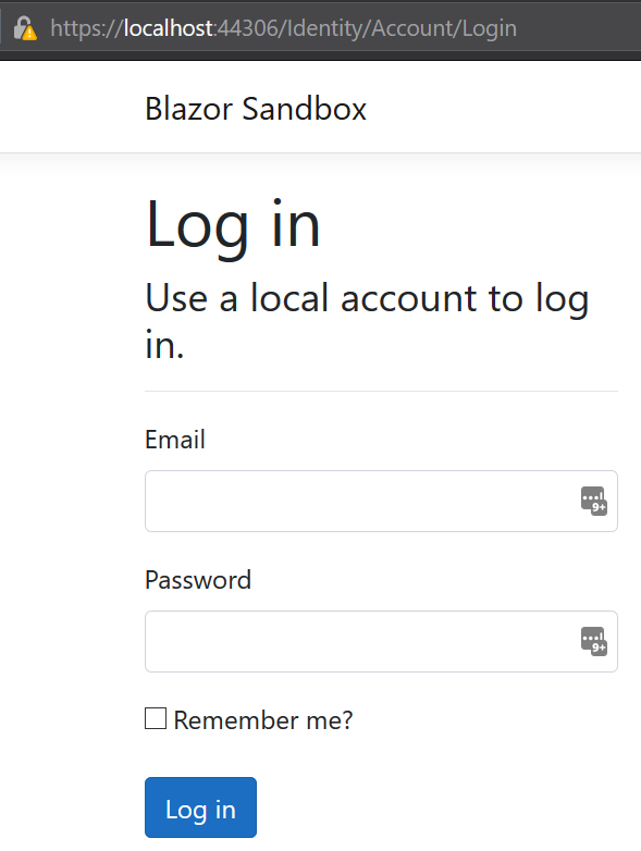 Adding a custom login page to Blazor Server app. | by Mark E. Davis | Medium