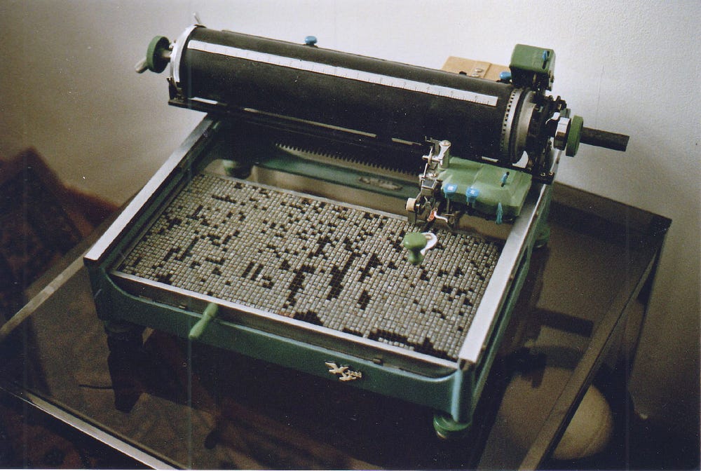 The fascinating story of the Chinese Typewriter by Ricardo Magalhães