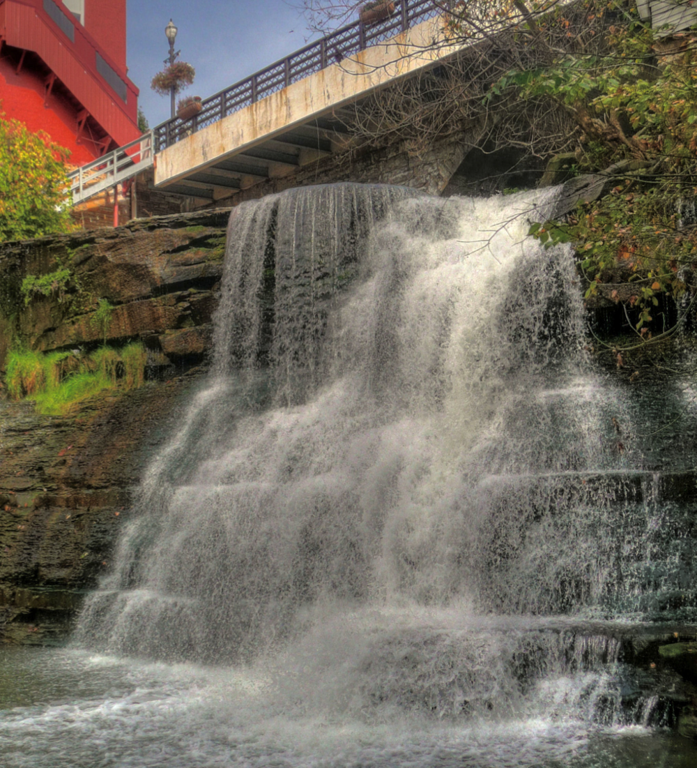Chagrin Falls A town built around a waterfall by Ashley Brooks