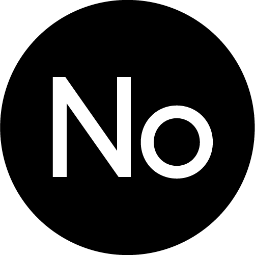 No