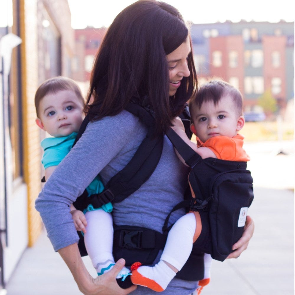 double baby carrier