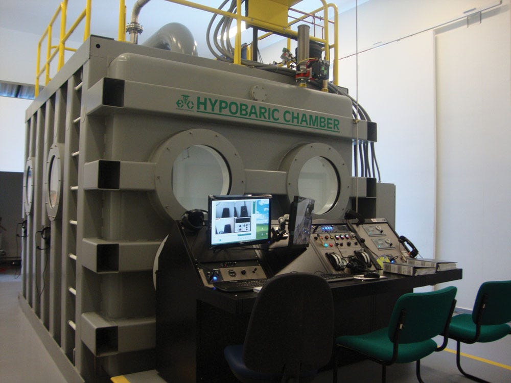 Hypobaric Chamber. Hypobaric Chamber is used for providing… by Oxygen