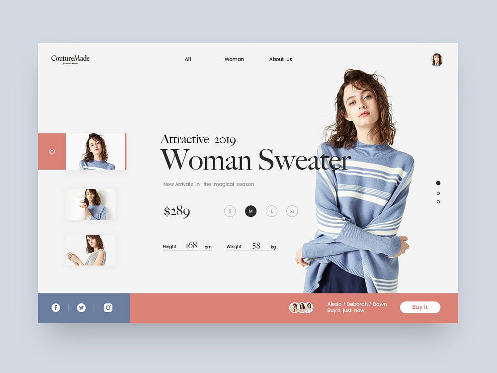 Top UI/UX Design Works for Inspiration — 37 by They Make Design UX