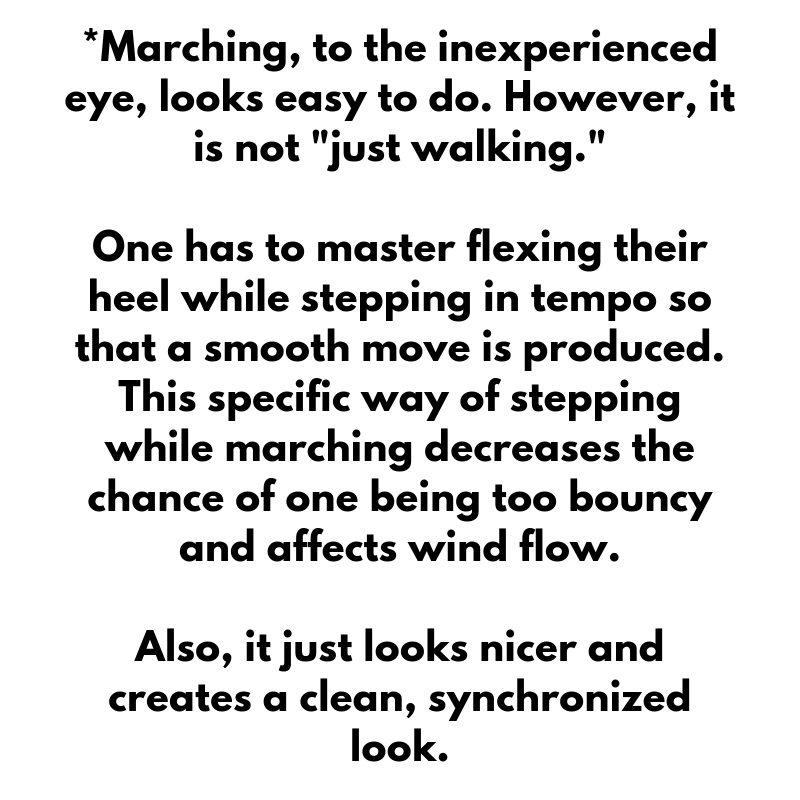 DAY IN THE LIFE Marching Band Section Leader by Carissa Napier The