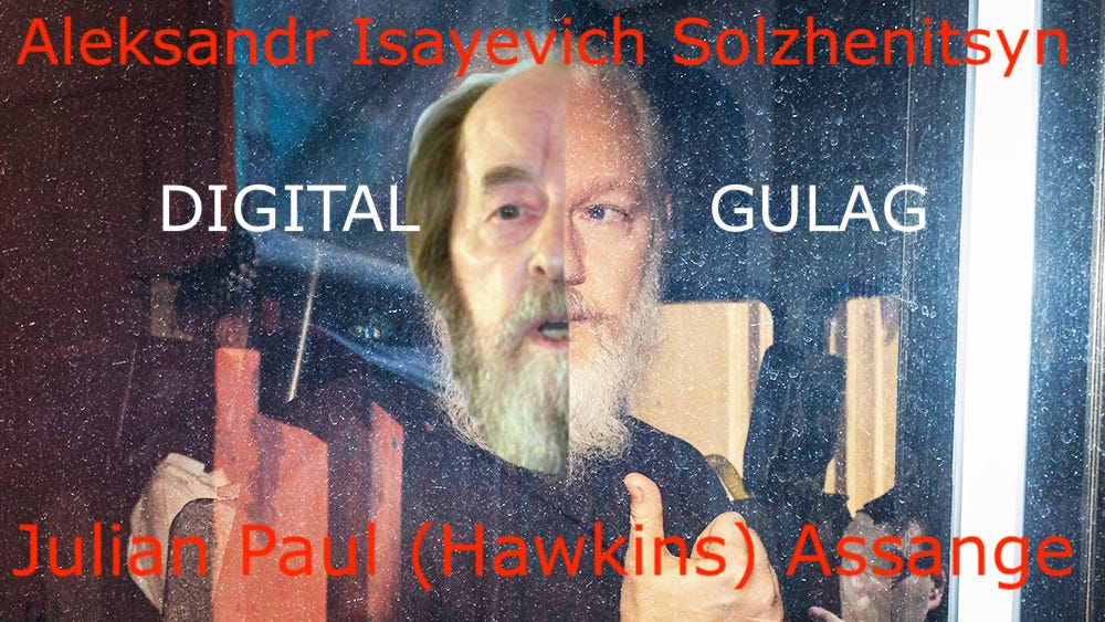 Julian Assange new Media Currency — Digital Gulag and the Market Crash | by Saxxon Creative | Medium