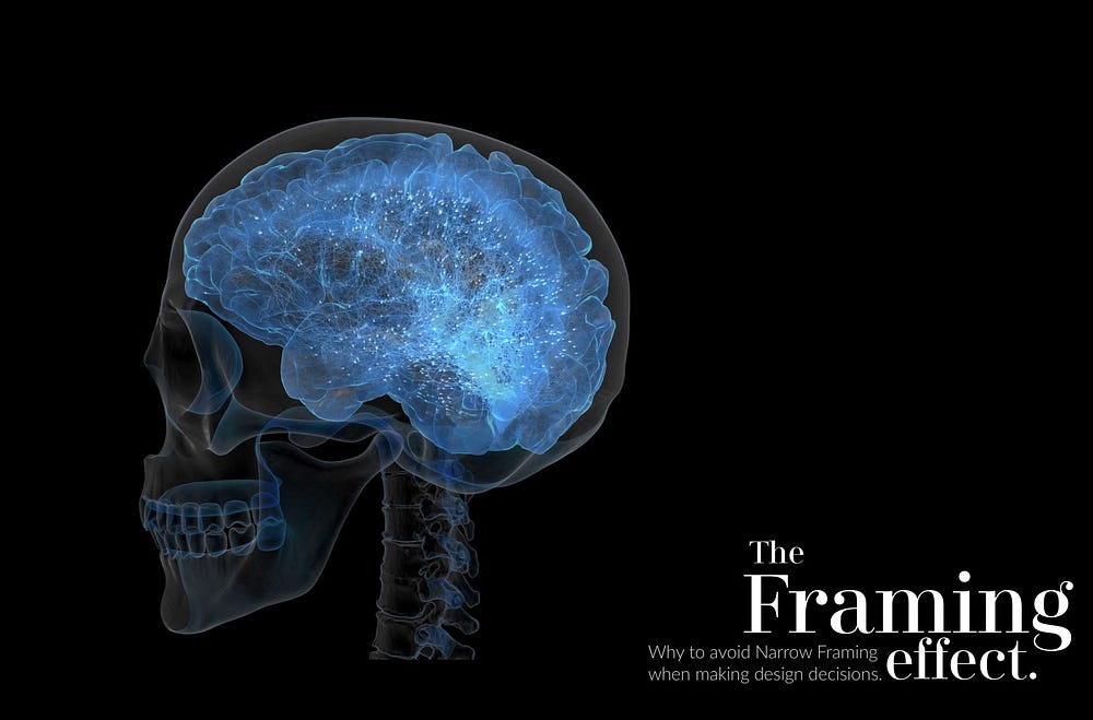 The Framing Effect In Ux Why To Avoid Narrow Framing When Making By Navneet Nair Ux Collective