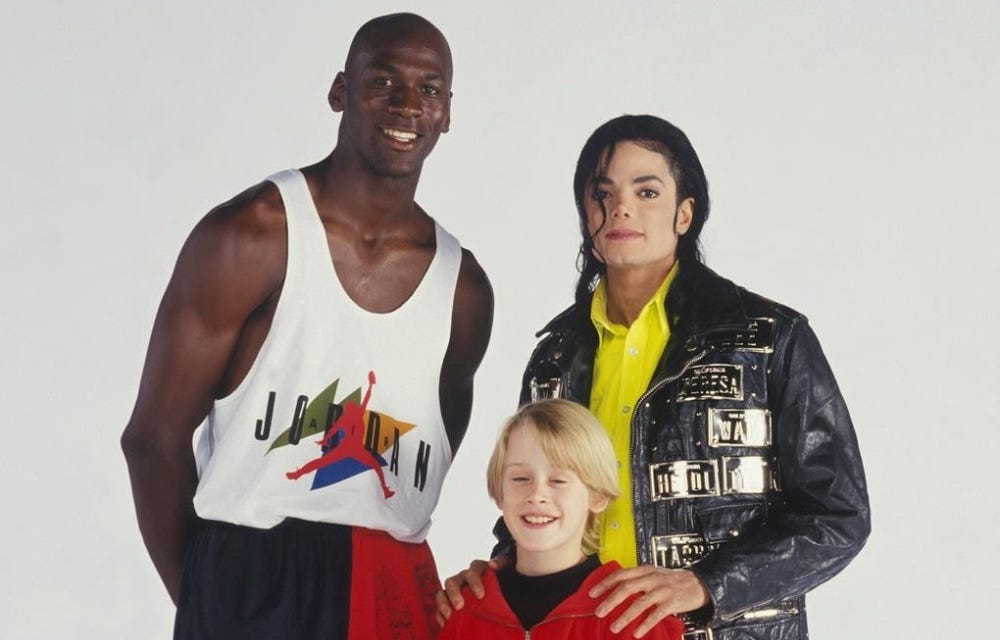 Michael Jordan nos bastidores de um clipe de Michael Jackson | by MJ Beats  | MJ Beats