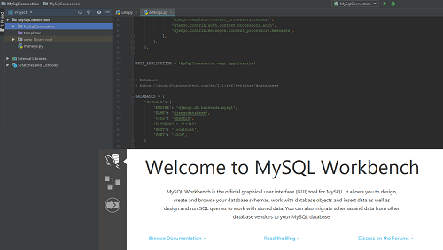 Connect DJango with MySQL Database | by Omar Aamir | Medium