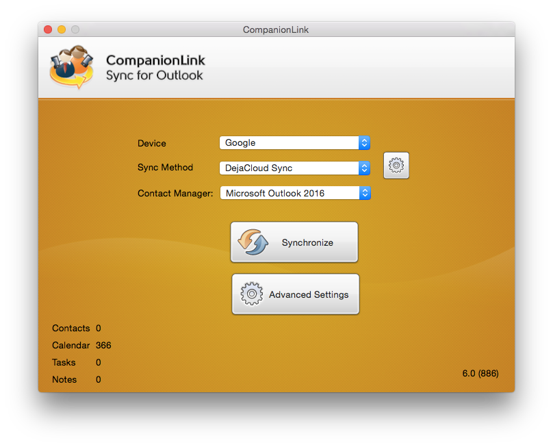 companionlink 6 for outlook