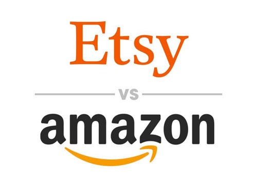 Etsy vs Amazon. Image courtesy Dropshipping.com