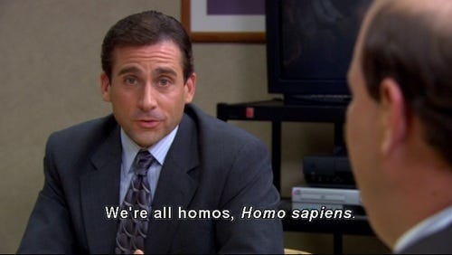 In the season 3 episode 1 of ‘The Office’ titled ‘Gay Witch Hunt’, many