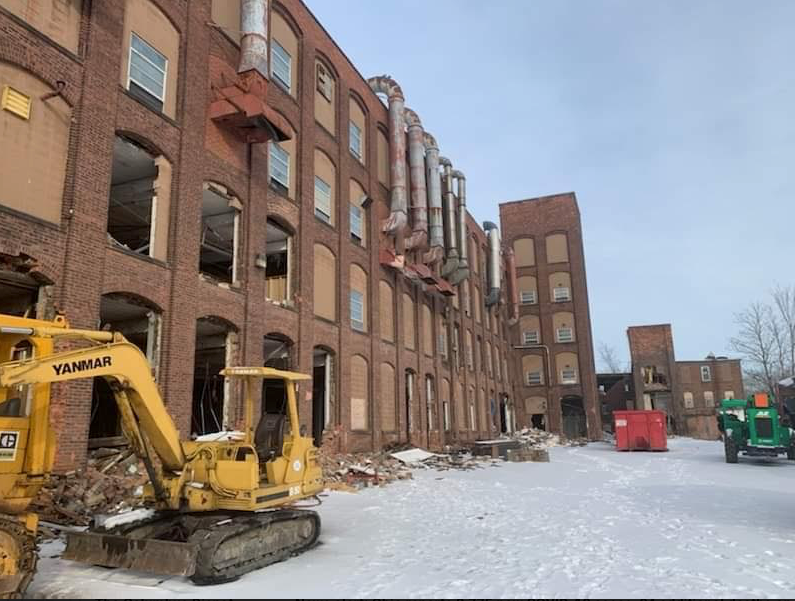 The end is in sight for the Ravenna’s sprawling old textile mill by