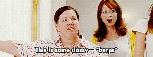 pregnant months bridesmaids getting being degree ways sick master unladylike stop hearing farting quotes