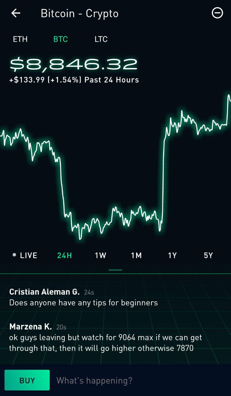 Crypto Trading On Robin Hood It S Not Good Aaron Fernando Medium - 