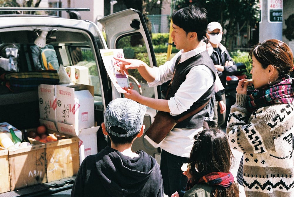 醫生宣布只有三個月壽命的孩子成了開車賣蘋果的行商 Joel Fukuzawa Medium