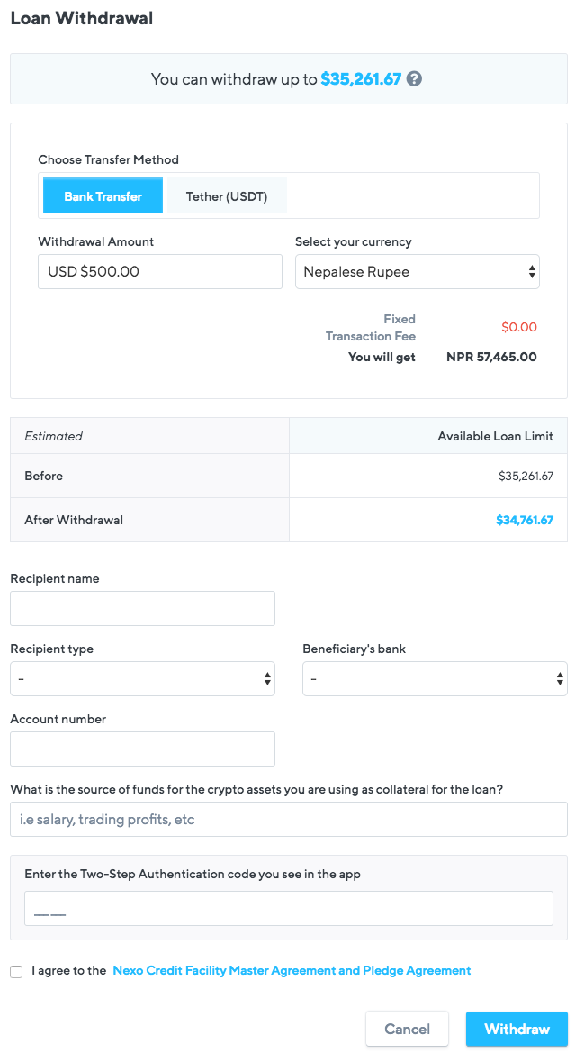 Get bitcoin loan fast