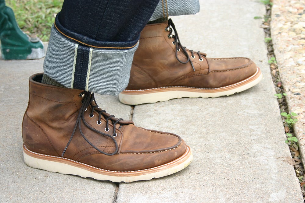 thursday boots moc toe