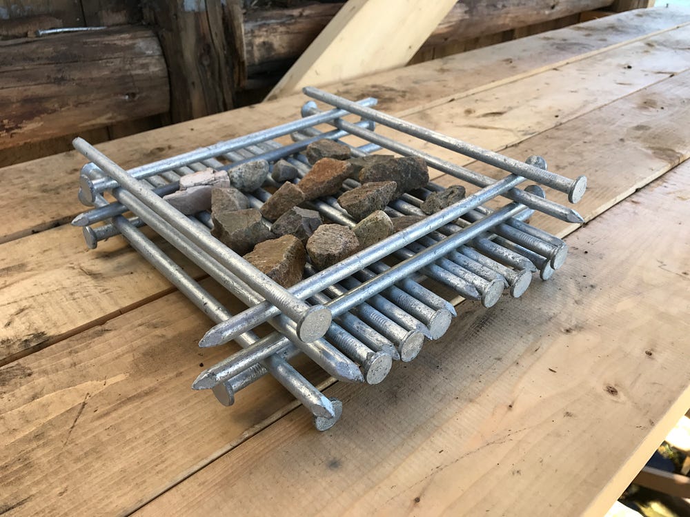 Cribbing How It Is Done. Cribbing is a frame or crib of logs… by The