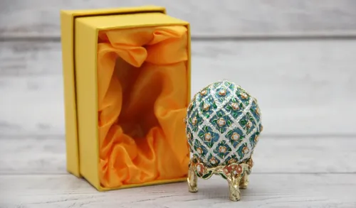 Russian Faberge Style Easter Egg