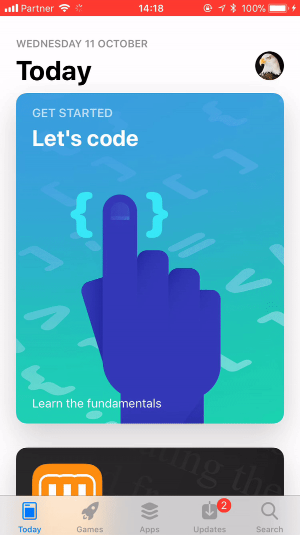 Making the App Store iOS 11 Custom Transitions — Part 1 (Presentation ...