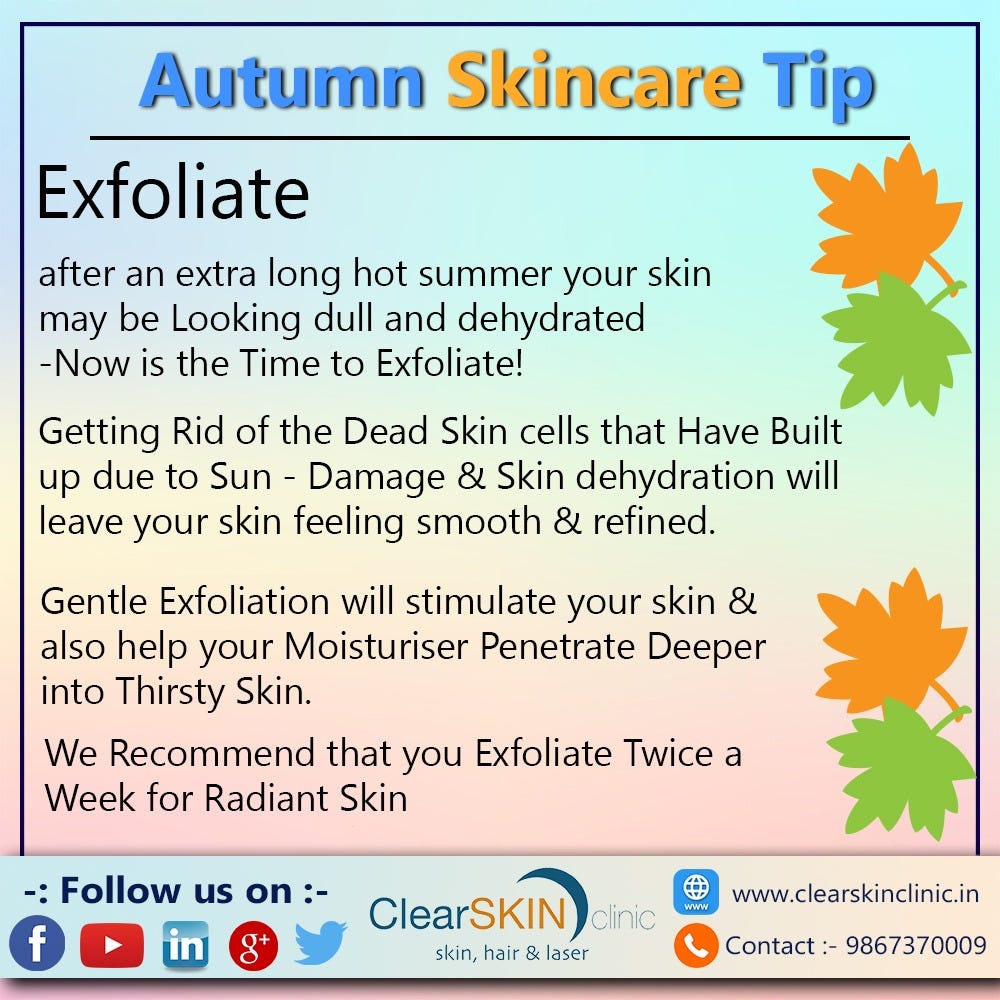 autumn skincare tips