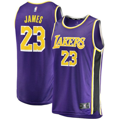 camiseta lakers 2018 2019