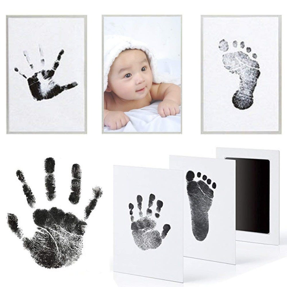 best way to get baby footprints