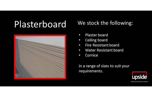 Plasterboard Adelaide Upside Building Medium