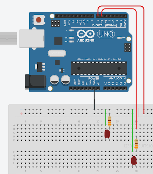 Making a LED blink with Arduino. Now that you know how to connect a LED… |  by Rodrigo Sousa Coutinho | Arduino Playground | Medium
